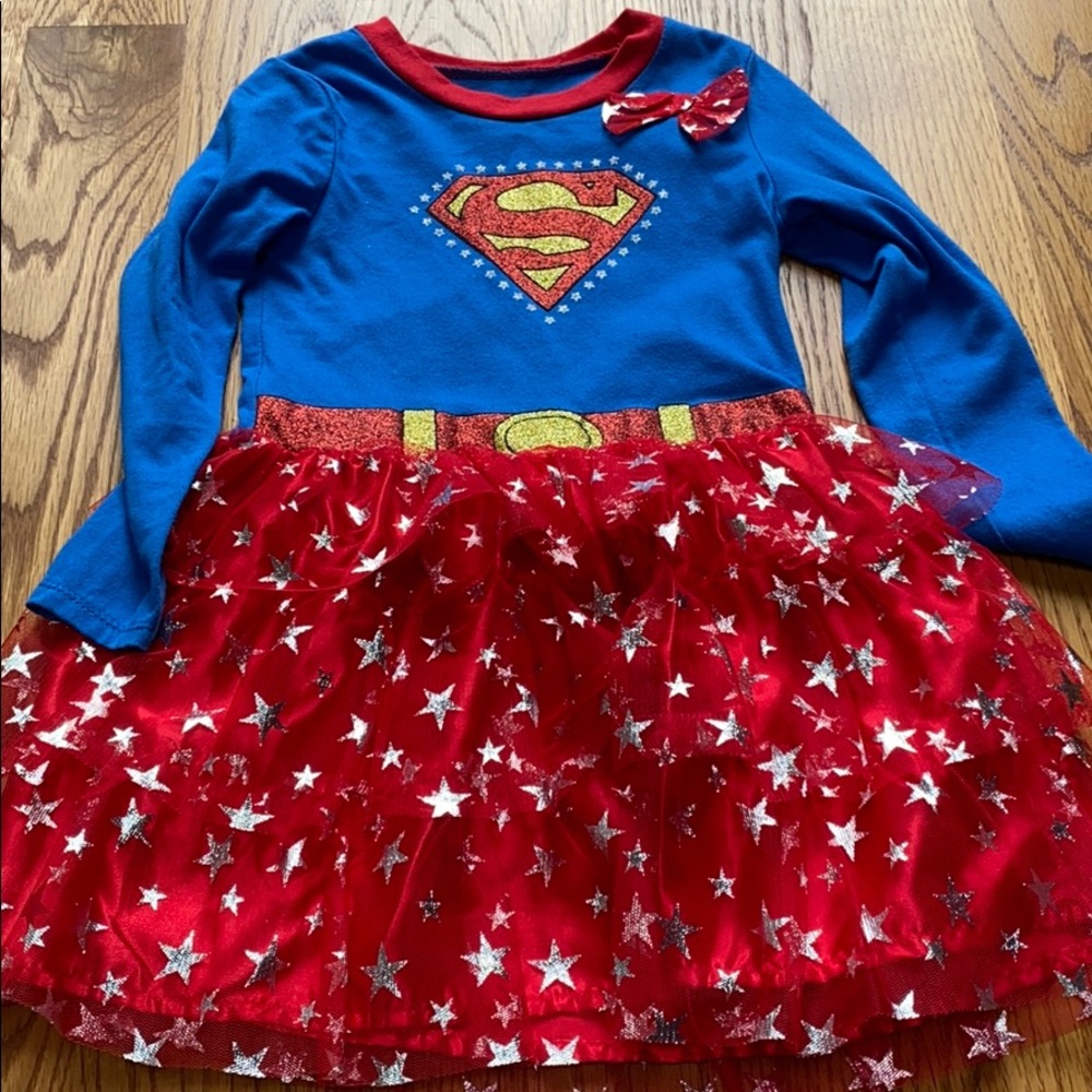 Supergirl dress Sz 4T